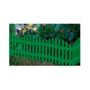 Забор "Волна" (дл. 43 см, выс.28 см), цвет зеленый